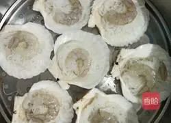 Illustration of how to make garlic vermicelli and shrimp 2