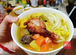 Curry Malatang (potato powder) Illustration of practice 13