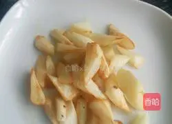 Illustration of how to make honey-drawn yam 7