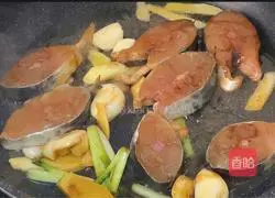 Fried Illustration of how to make mackerel 6