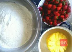 Pineapple and strawberry pie recipe 1