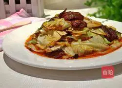 Lianbai Twice-cooked Pork Recipe Illustration 11