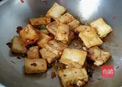 Illustration of how to make homemade tofu in pot 5