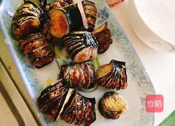 Illustration of how to make lantern eggplant boxes 4