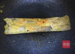 Illustration of grilled cold noodles (home cooking) 9