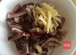 Illustration of how to make spicy squid tentacles 7