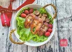 Soy sauce-flavored tin foil grilled fish Illustration of practice 13