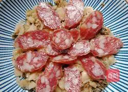 # steamed vegetables# Illustration of how to make steamed sausages with plum vegetables 6