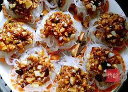 Illustration of how to make steamed scallop vermicelli 5