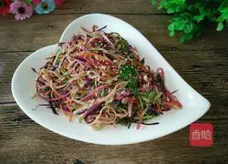 Illustration of how to make colorful vegetables 6