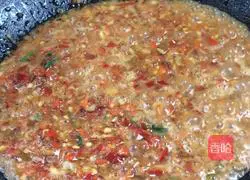 Illustration of how to make crispy fish with chopped pepper 9