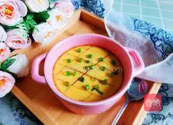 Illustration of how to make steamed eggs 12 