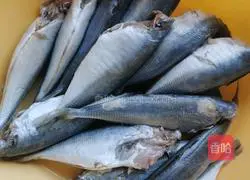 Dry Illustration of how to make fried sardines (air fryer version) 1