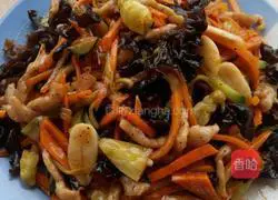 Illustration of how to make fish-flavored shredded pork 6