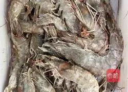 The correct way to steam frozen shrimp, Nutritious and delicious, the meat is fresh and tender, sweet and not fishy.Illustration of how to make it 1