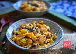 Illustration of how to make chicken leg rice 17