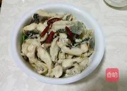 Illustration of how to make boiled fish (slightly spicy) 16