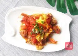 Illustration of cooking redwood fish with tomatoes 13