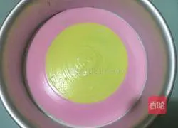 Illustration of how to make colorful mousse 16
