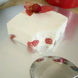 Pomegranate mousse