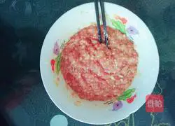 Illustration of how to make Nanjian meatballs 6