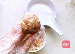 Illustration of how to make tofu balls stuffed with mushrooms 5