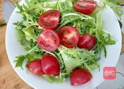 Illustration of how to make salad bitter chrysanthemum 5