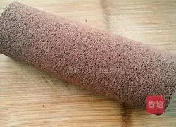 Chocolate Cream Cake Roll Recipe Illustration 21