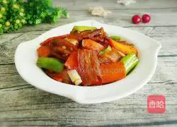 Illustration of how to make carrot twice-cooked pork 10