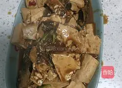 Illustration of how to make Wang Ya's roasted tofu 5