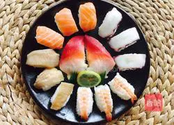 Illustration of how to make seafood sushi 6