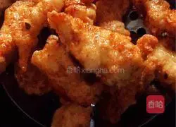 Illustration of how to make fried chicken tenders 12