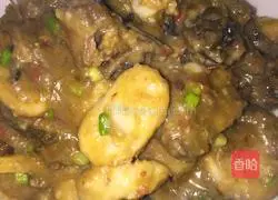 Illustration of braised taro chicken 9