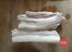 Illustration of how to cook braised pork with oily meat 2