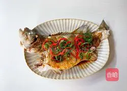 Illustration of how to make steamed seabass 10
