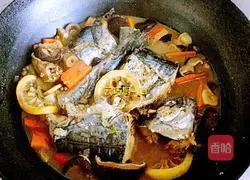 Illustration of home-cooked mackerel 16