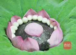 Illustration of how to make braised turtle 4