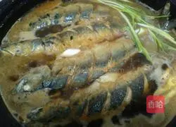 Braised mackerel Illustration of practice 14