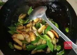Illustration of how to make three fresh vegetables with less oil 5
