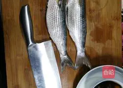 Illustration of how to make soy-flavored mullet 1