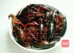 Illustration of braised crayfish in oil 3