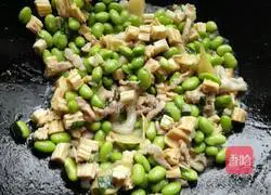 Stir-fried three diced pork Illustration of how to do it 6