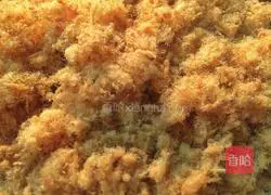 Illustration of homemade meat floss 16