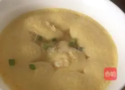 Illustration of how to make steamed eggs with bamboo shoots 11