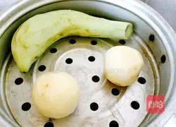 Illustration of how to make eggplant and mashed potatoes 1