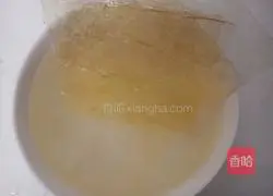 Illustration of how to make dragon fruit mousse 2