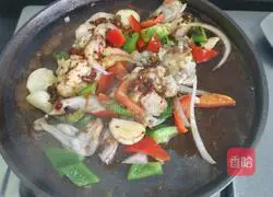 Illustration of how to make sizzling bullfrog 12