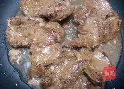 Illustration of how to make black pepper pork chop 9