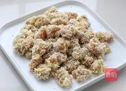 Illustration of how to make spicy chicken popcorn 6