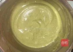 Illustration of how to make matcha cream cake rolls 12